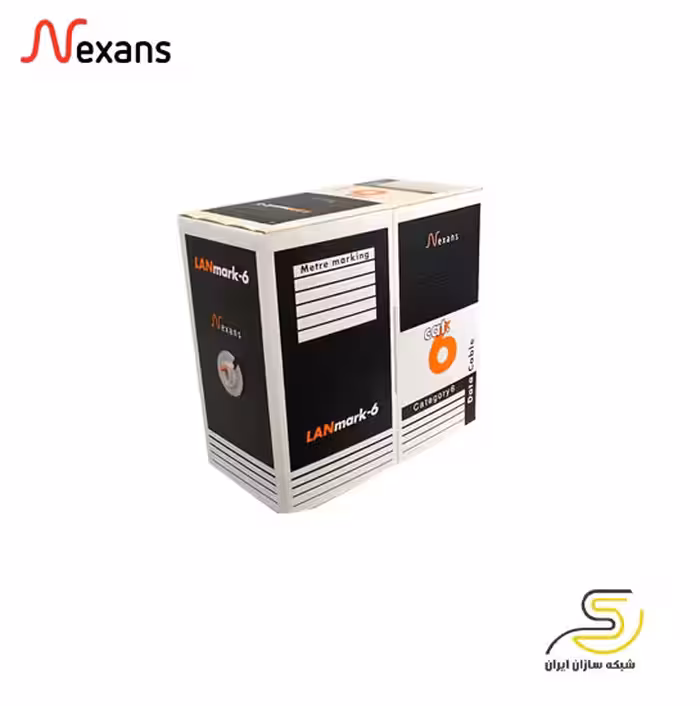 کابل شبکه نگزنس Cat6-UTP تست پرمنت LSZH وارداتی