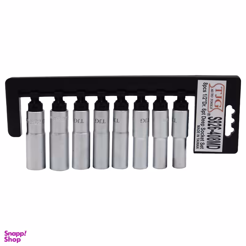 بکس شش گوش ریلی تی جی جی مدل YP-TAIWAN-BOLAND-12-19MM مجموعه 8 عددی