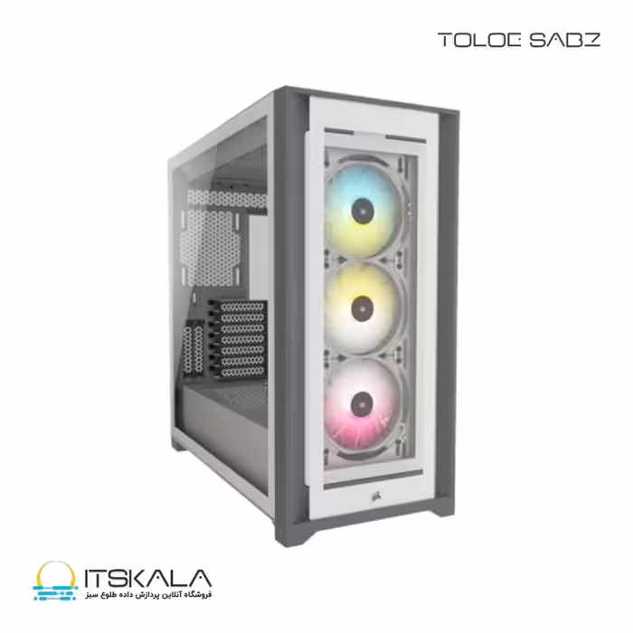 قیمت و خرید کیس کورسیر مدل iCUE 5000X RGB White | ITSKALA