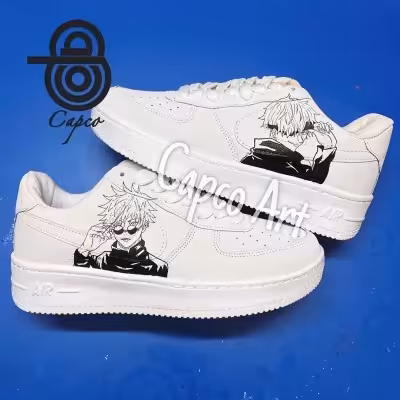 کتانی کاستوم طرح گوجو انیمه جوجوتسو کایسن مدل اسپرت زنانه و مردانه