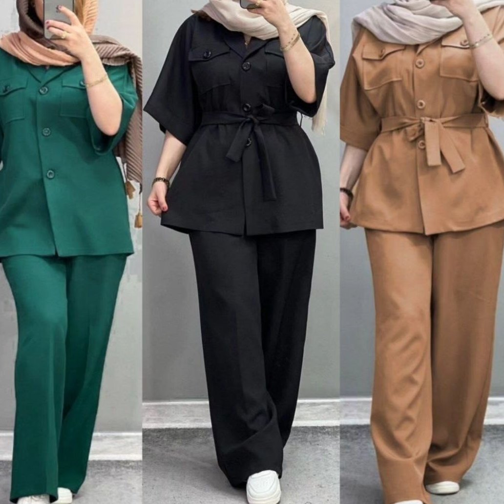 حررراج ست مانتو وشلوار داکرون