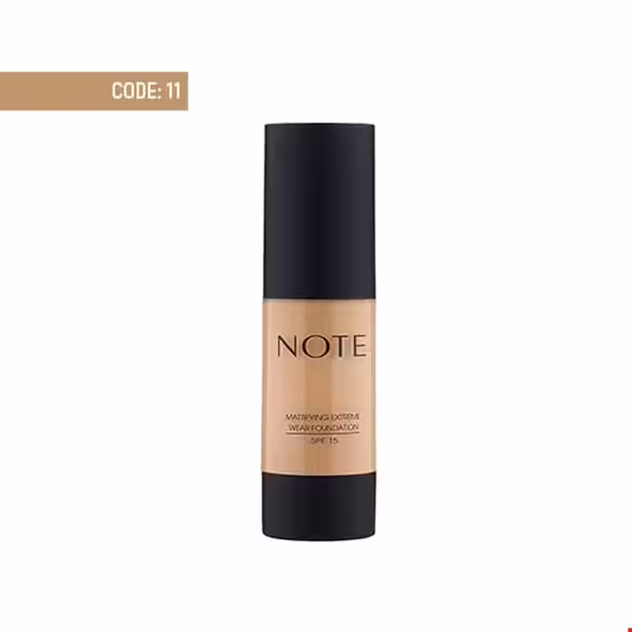 کرم پودر پمپی مات اکستریم spf 15 کد 11 نوت 35 میلی لیتری