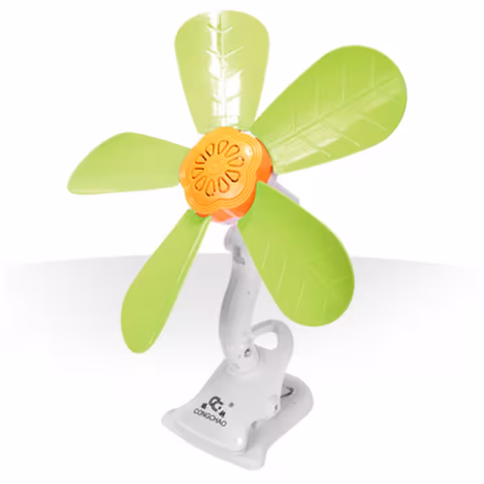 پنکه گیره دار خانگی و اداری مدل 5 پره