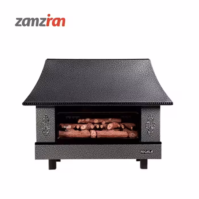 بخاری گازی شومینه ای نیک کالا مدل سیمین MC26