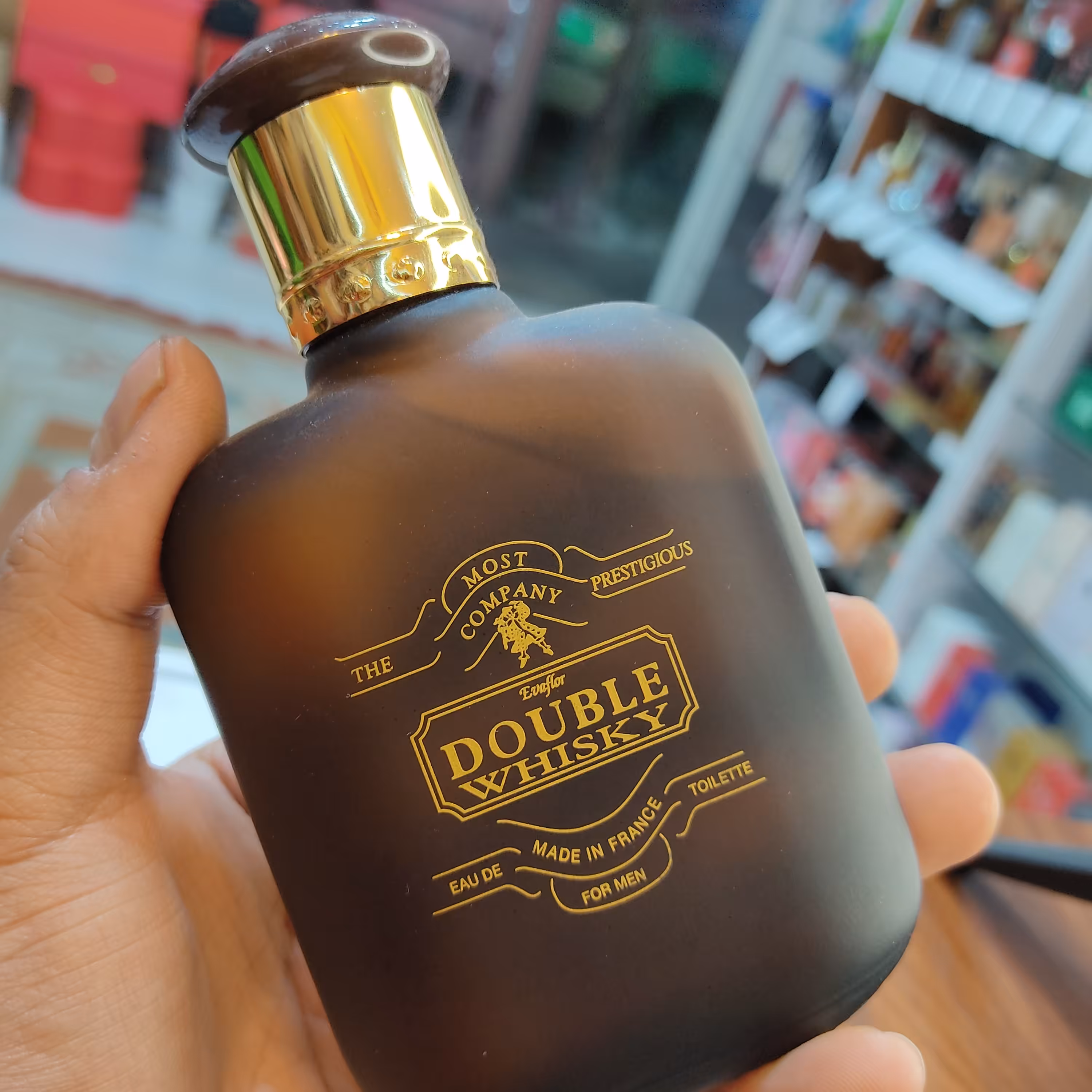 ادکلن ویسکی دبل dublle visky اورجینال بوی تلخ و گرم