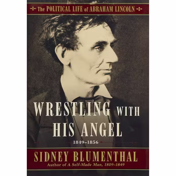 کتاب زبان اصلی Wrestling With His Angel اثر Sidney Blumenthal