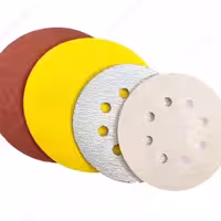 کاغذ سنباده گرد پشت کرکی قطر 125 میلی متر مش 120 مدل p120