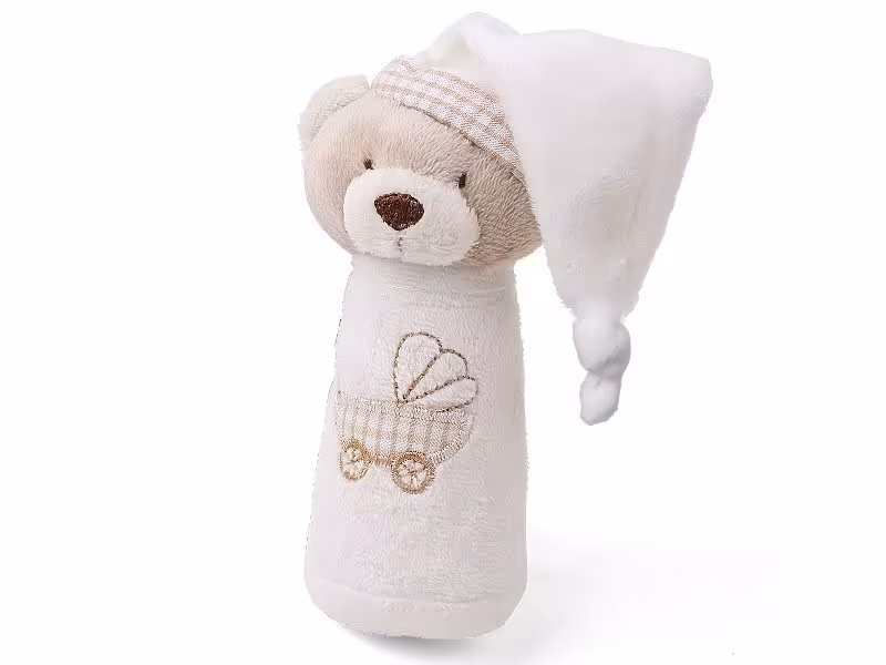 جغجغه سوسیسی fly by fly کد 14009 رنگ کرم