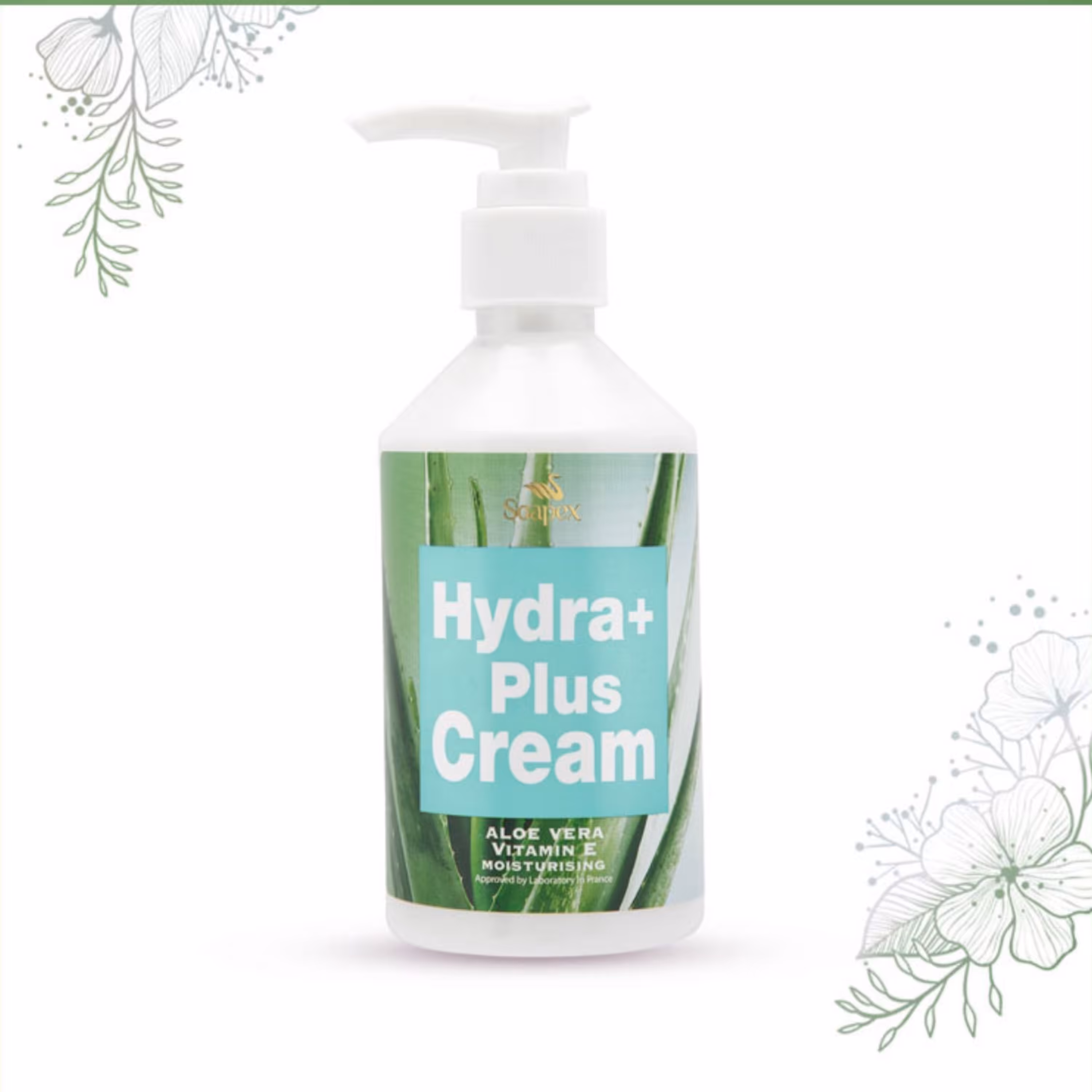 کرم آبرسان پمپی سوپکس با عصاره آلوئه ورا حجم 200 میلی لیتر در بسته بندی جدید