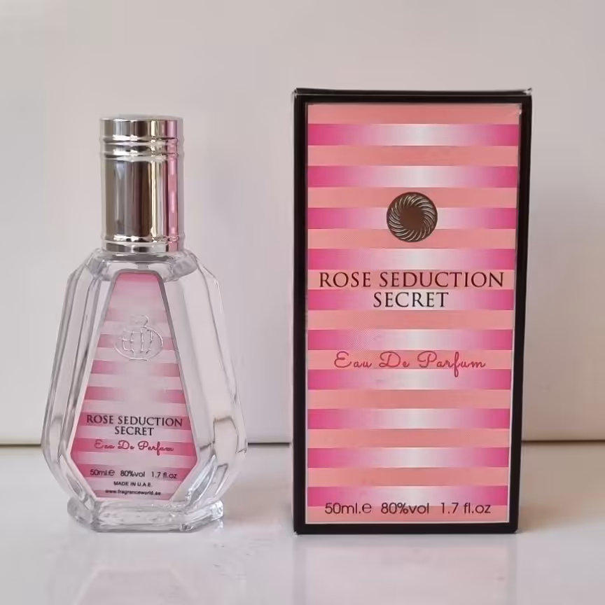 ادکلن ویکتوریا سکرت بامب شل 50 میل فراگرنس ورد اصل
ROSE SEDUCTION SECRET 