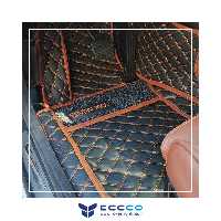 کفپوش پنج بعدی VIP چرم گلدوزی بی ام دبلیو 740i برند eccco