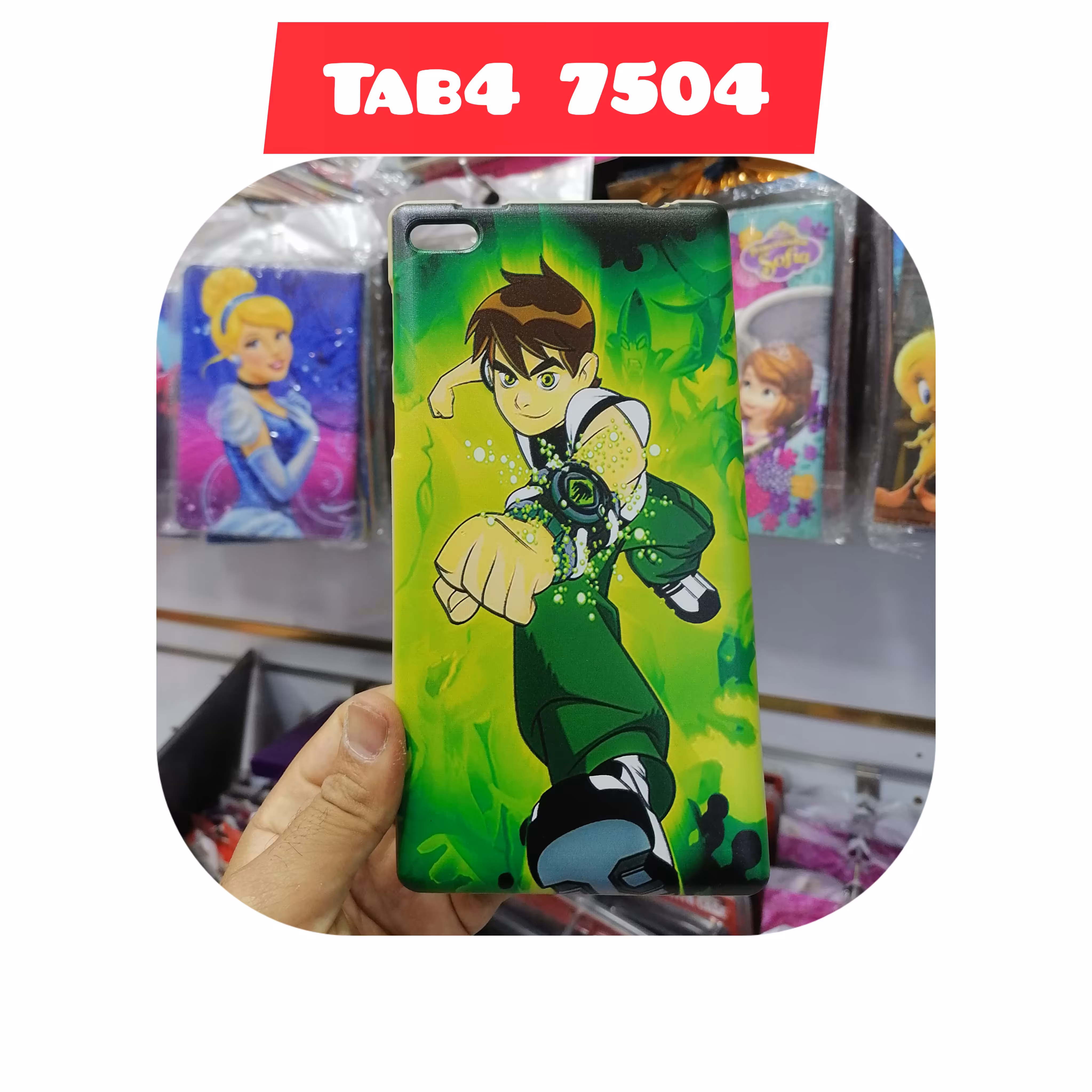 کاور طرحدار بن تن مناسب تبلت لنوو Tab4  7504