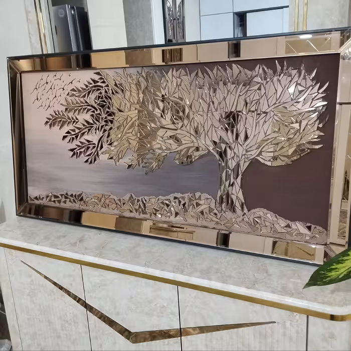 تابلو آینه ای.تابلو آینه کاری