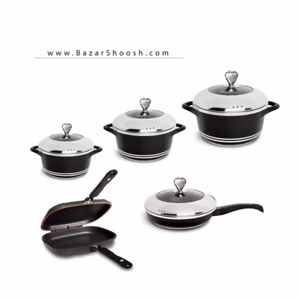 سرویس قابلمه تفلون 10 پارچه ام جی اس – MGS