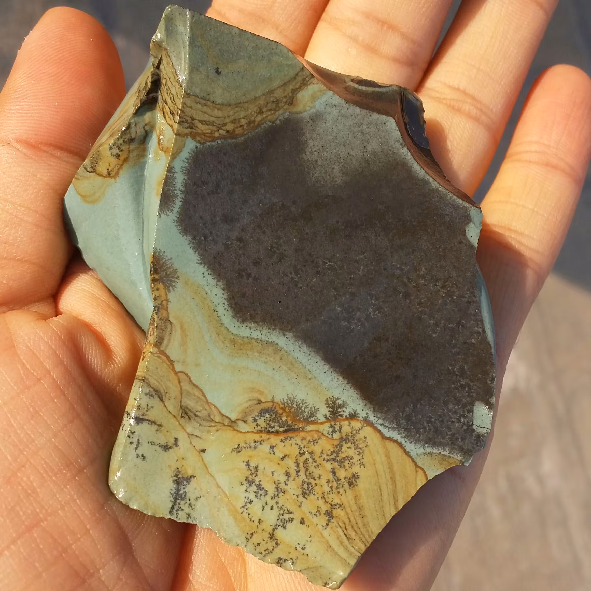 سنگ راف جاسپر منظره شجر دار خارق العاده بسیار کمیاب خاص 100 در 100 طبیعی شاهکار خلقت
تصویر از 2 طرف نمونه

کد 7587