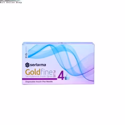 سر سوزن انسولین قلمی سایز 4  گلد فاین 100 عددی

