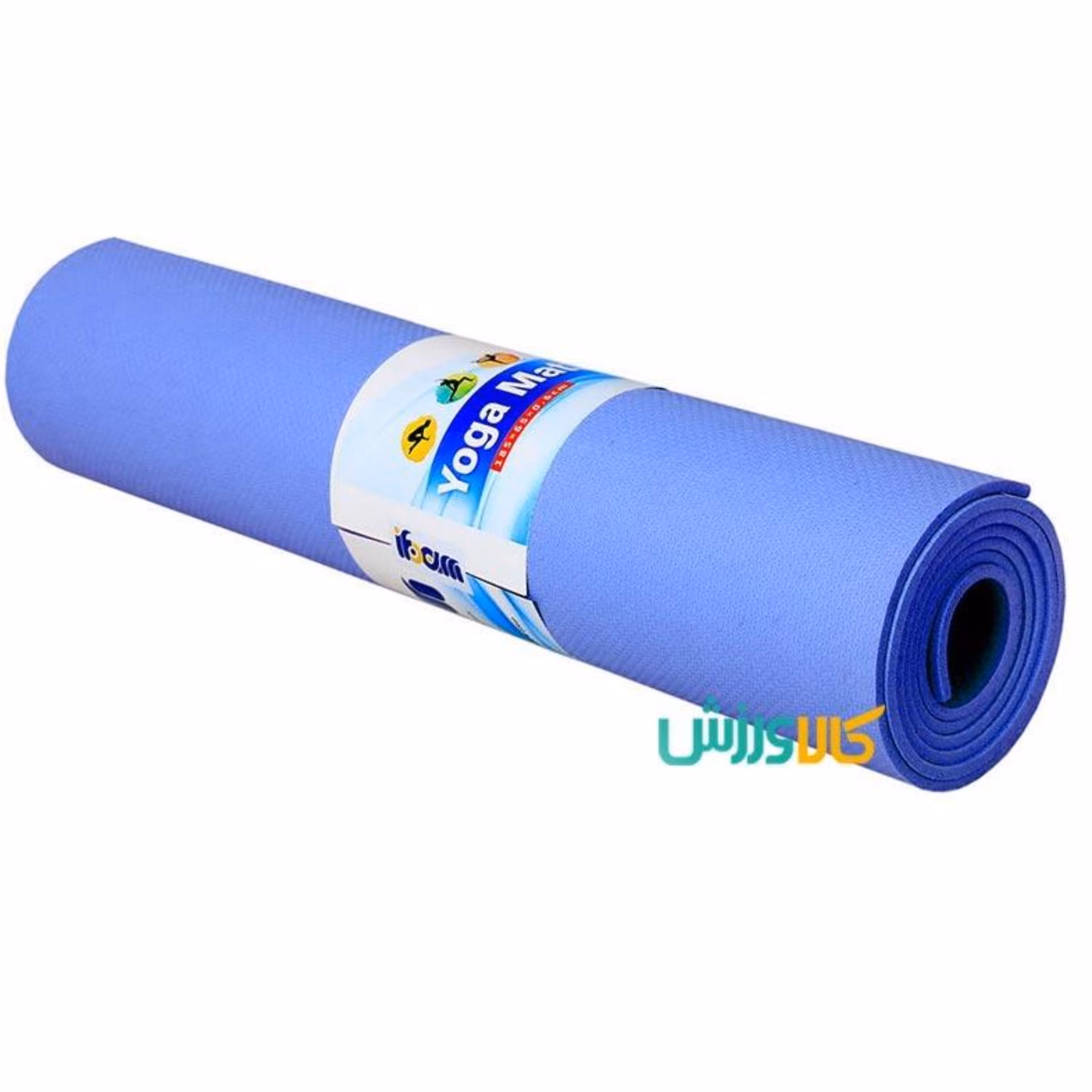 مت یوگا 8 میلی متری برند آیفوم آبی