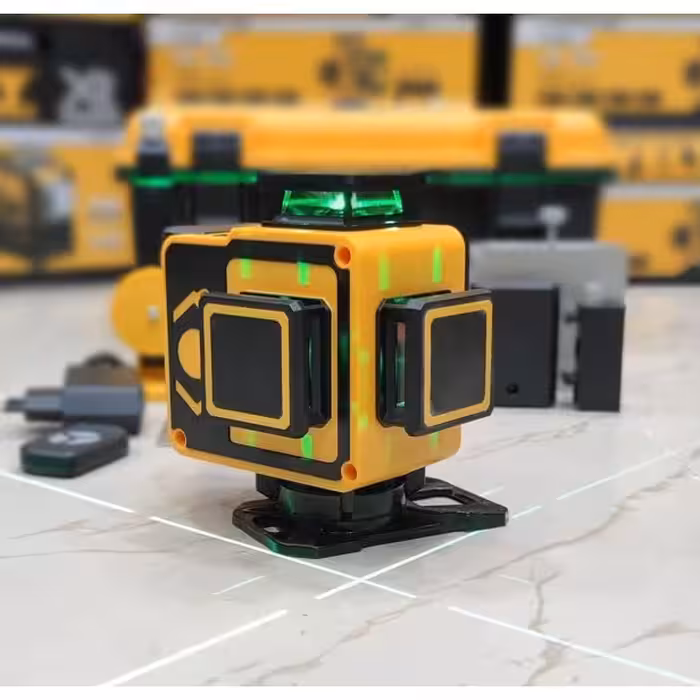 تراز لیزری دیوالت 360 درجه 4 بعدی سنسوردار