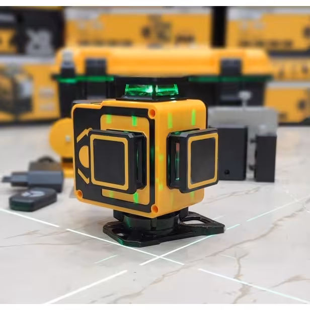 تراز لیزری دیوالت 360 درجه 4 بعدی سنسوردار