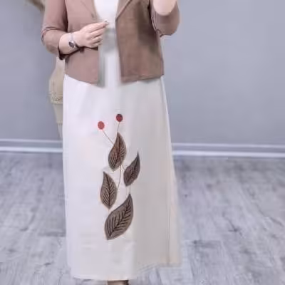 مانتو اسپرت زنانه مدل کت و سارافن
