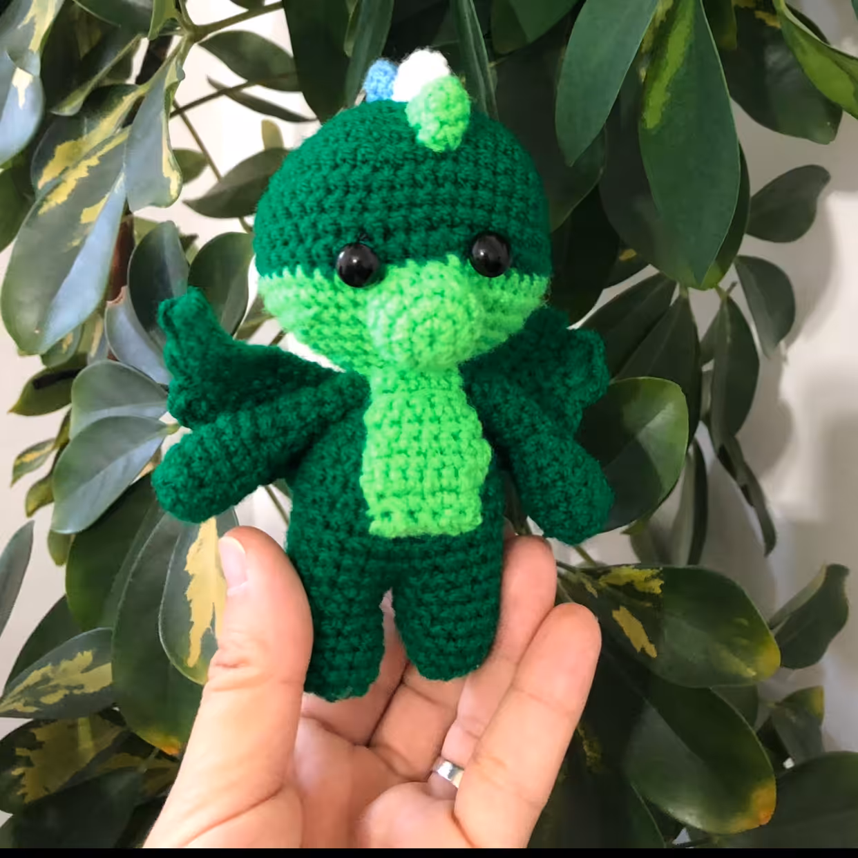 عروسک بافت هنر دست اژدها پسرا عاشقشن یک هدیه عالی برا سال جدید که سال اژدهاست 