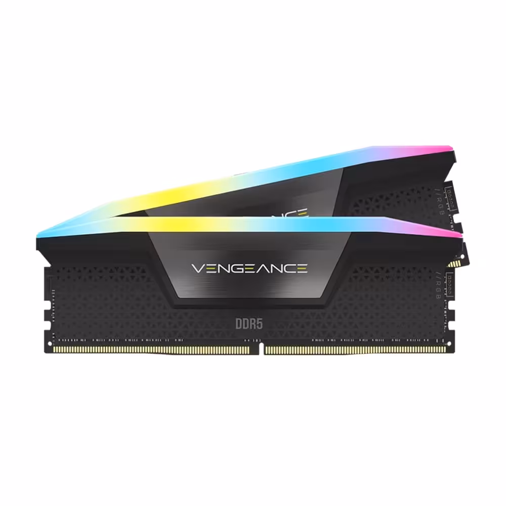رم کامپیوتر کورسیر Corsair Vengeance RGB 96GB (2×48GB) DDR5 6600MHz CL32