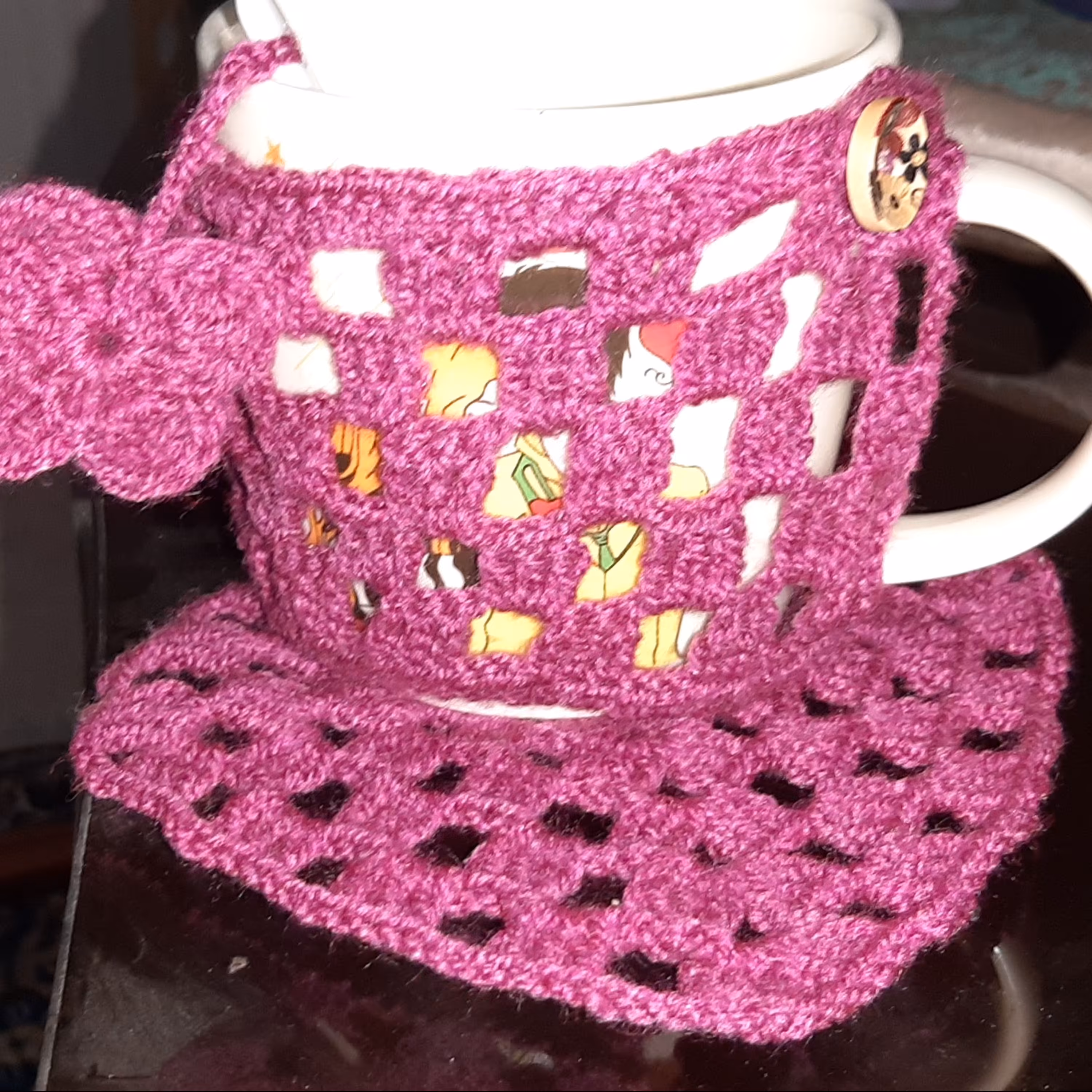 دور لیوانی زیر لیوانی