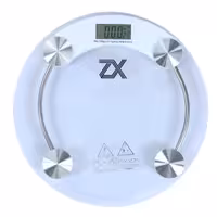 ترازو دیجیتال شیشه ایی zx بی رنگ شفاف کد 008