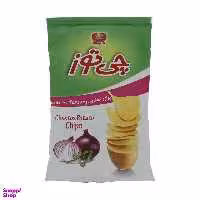 چیپس پیاز و جعفری چی توز وزن 60 گرم
