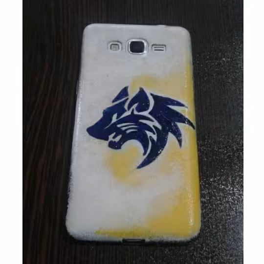 قاب ژله ای نقاشی شده