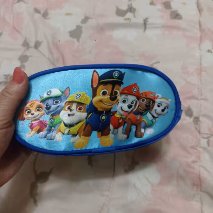 جامدادی پاپاترول سگهای نگهبان دو زیپ