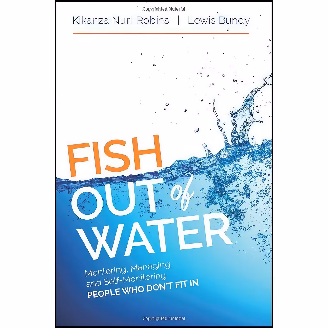 کتاب زبان اصلی Fish Out of Water اثر Kikanza NuriRobins and Lewis G Bundy