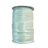 نوار اریب ساتن ارکیده رنگ سفید کد 15MM به طول 91 متر