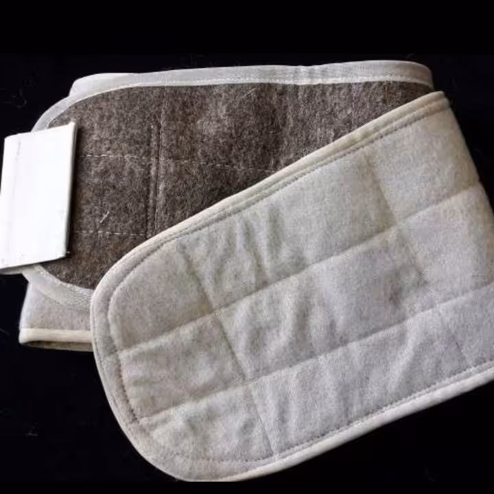 کمربند طبی از جنس نمد طبیعی محلی
