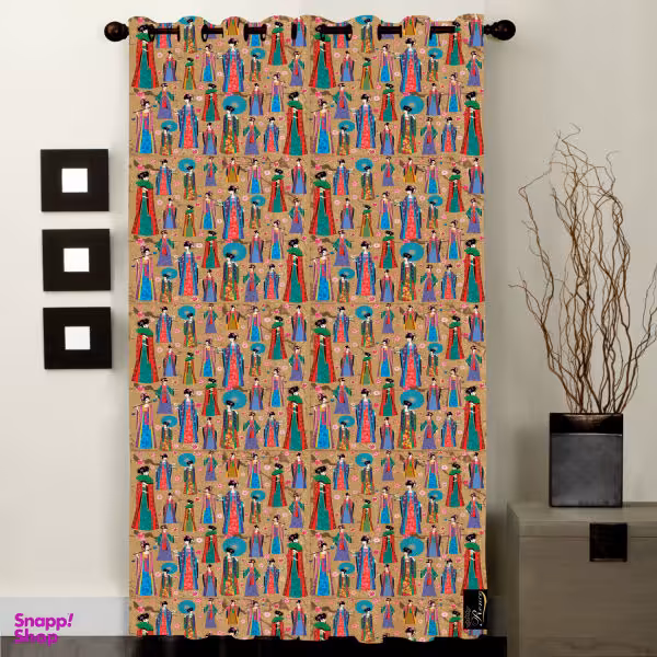 پرده مدل C5-50157 سایز 270x140 سانتی‌متر