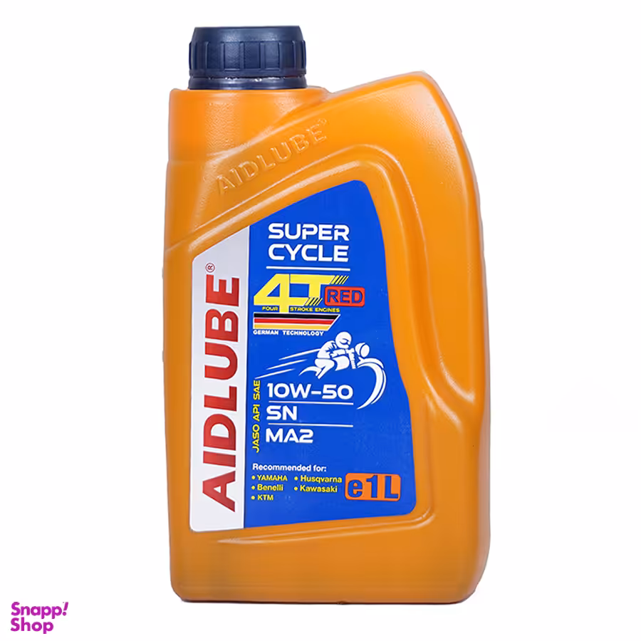 روغن موتورسیکلت مدل 10W50-SN-MA2 حجم ۱ لیتر