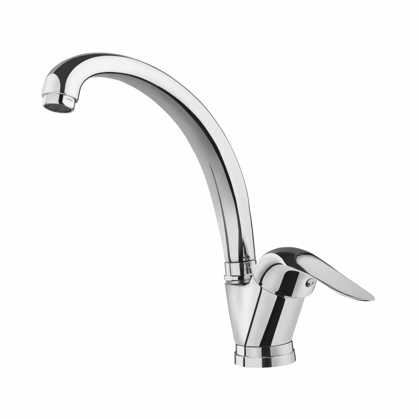 شیر آشپزخانه اهرمی رویال کروم کاتریج بزرگ پرفشار 