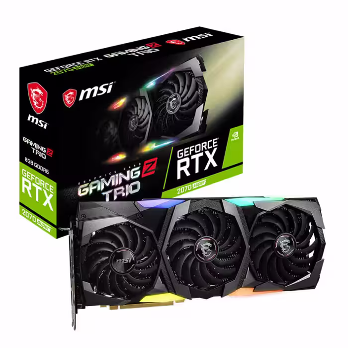 کارت گرافیک ام اس آی RTX 2070 SUPER GAMING Z TRIO 8GB
