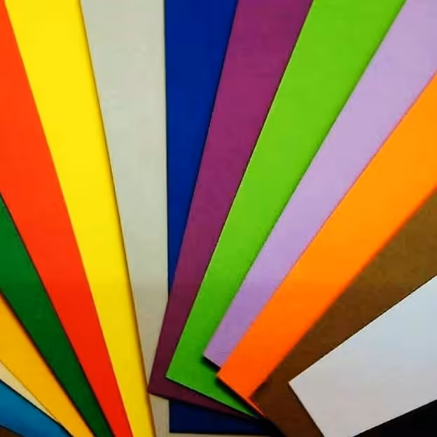 مقوای رنگی 10 رنگ