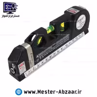 متر سه کاره و تراز لیزری خط کش دو خط قرمز مدل FIXIT LASER LEVEL PRO 3