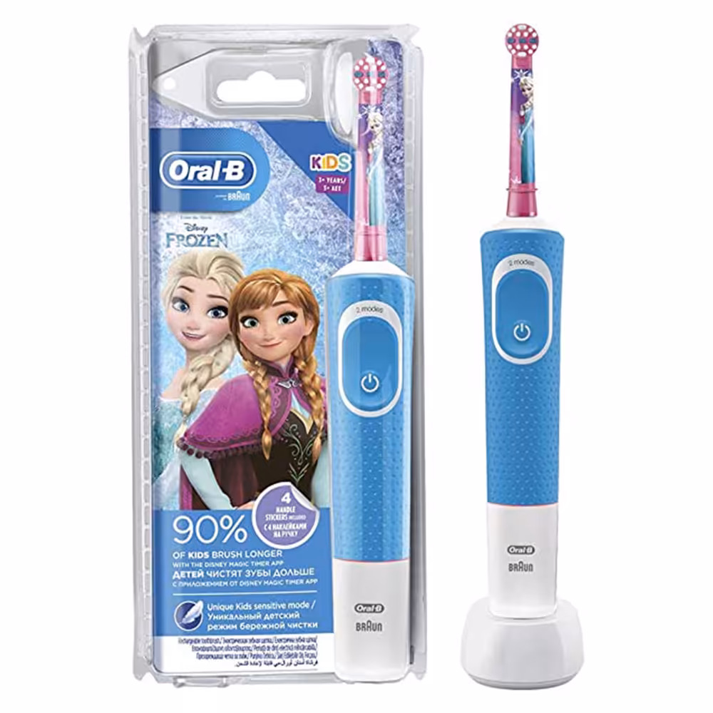 مسواک برقی دخترانه بالای 3 سال اورال بی Oral-B | فروشگاه ارس ترک
