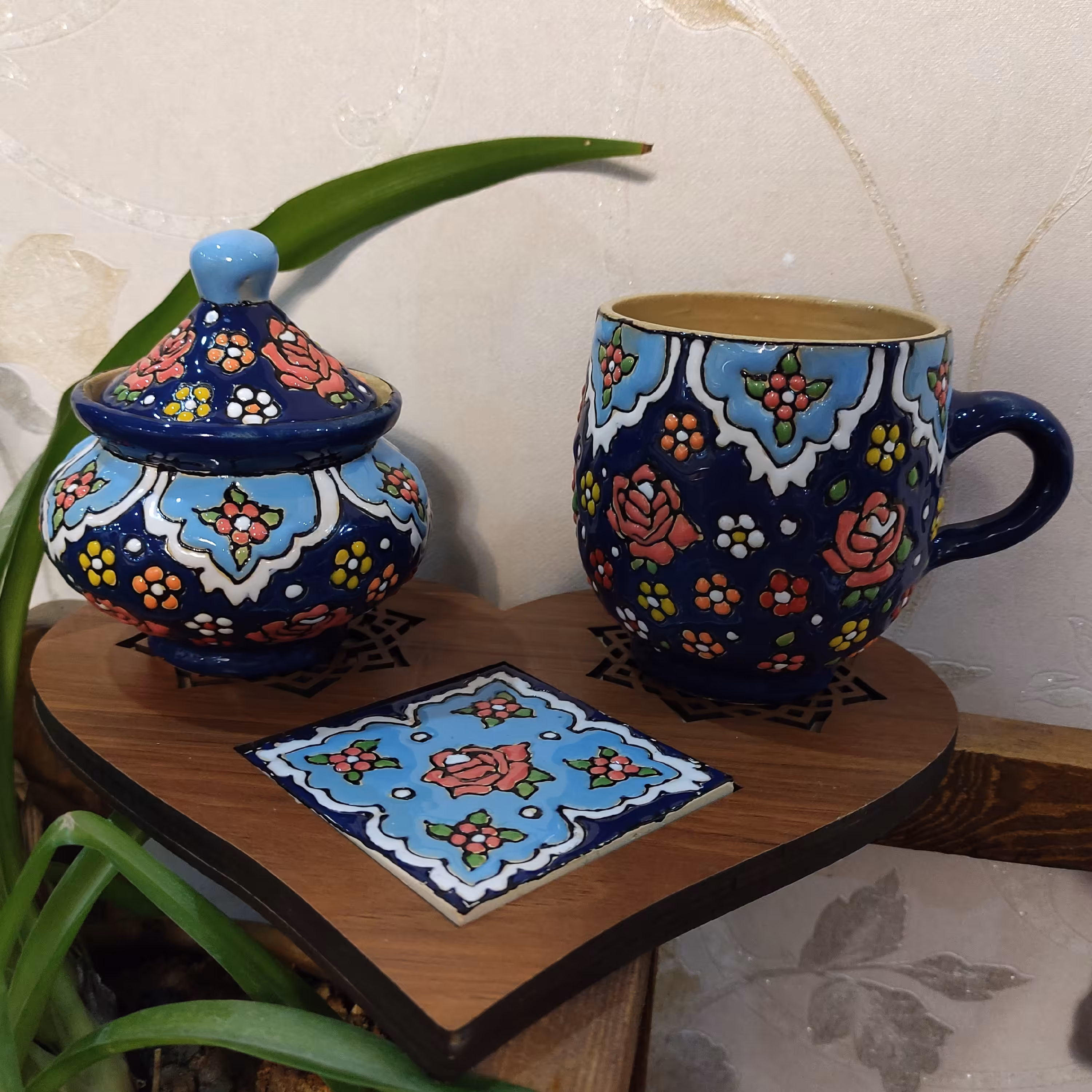 ست تک نفره چایخوری