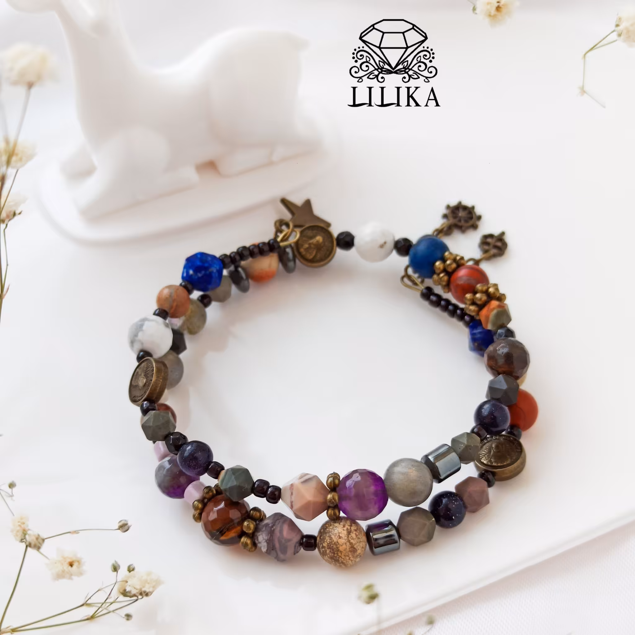 دستبند فنری دو دور پیچ سنگ اصل