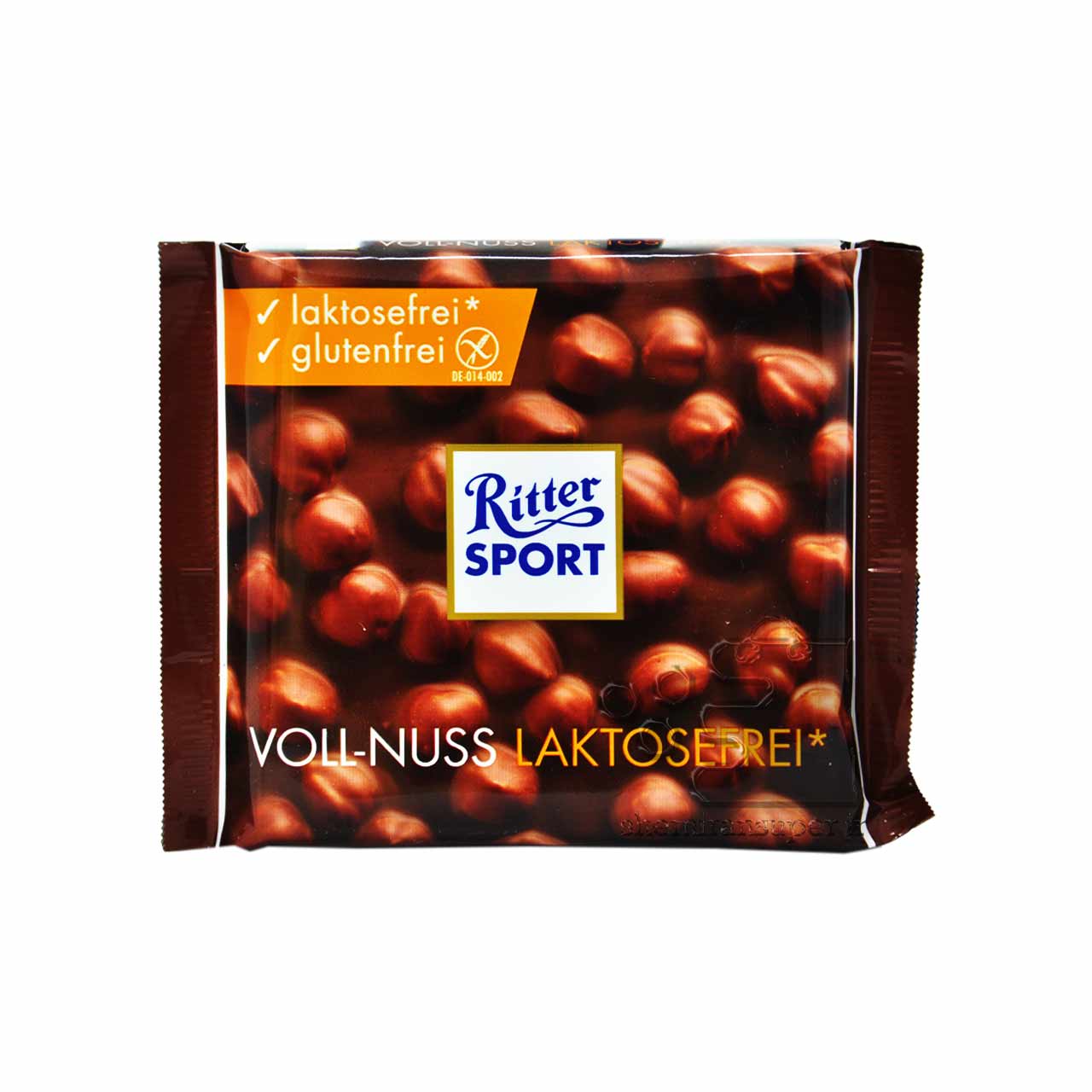 شکلات با فندق ( بدون گلوتن و لاکتوز ) 100 گرم ریتر اسپرت - ritter sport