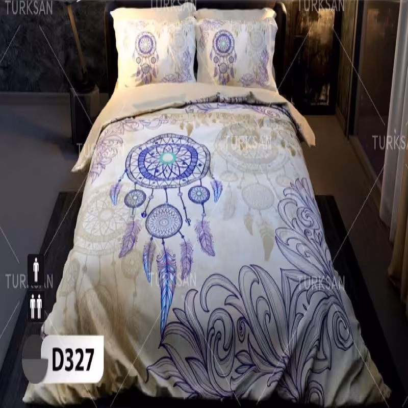 سرویس روتختی ترکسان کد D-327 دونفره 6 تکه