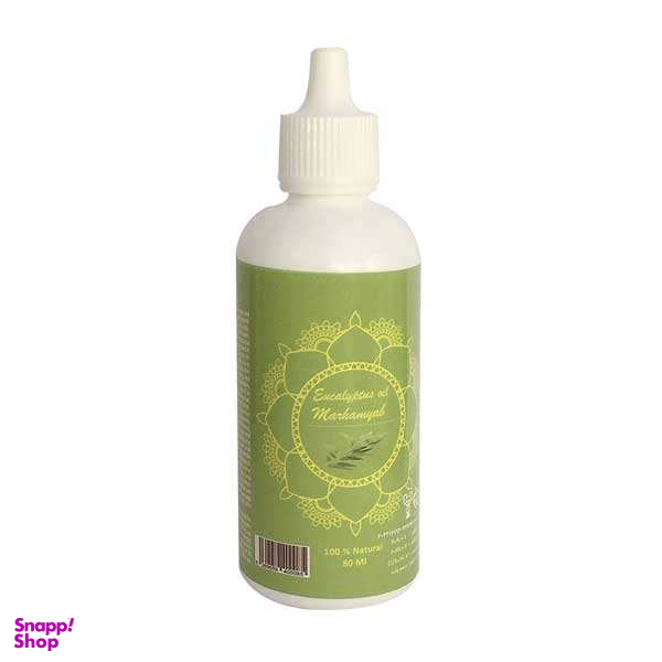 روغن تقویت کننده مو ریش و سبیل مرهم یاب (Marhamyab) (Marhamyab) مدل اکالیپتوس حجم 80 میلی لیتر