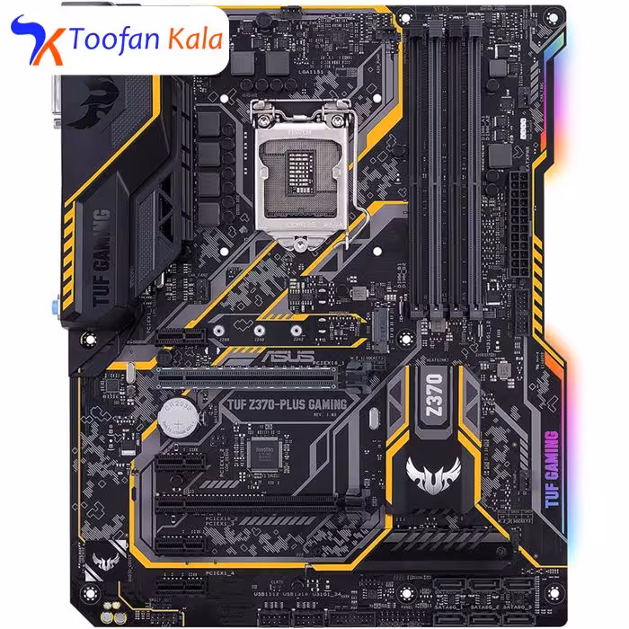 مادربرد ایسوس مدل TUF Z370-PLUS GAMING  ASUS TUF Z370-PLUS GAMING Motherboard