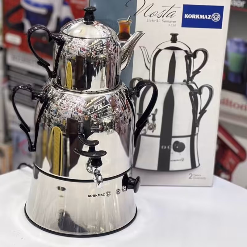 سماور برقی  تمام اتومات مدل 338کرکمازترکیه