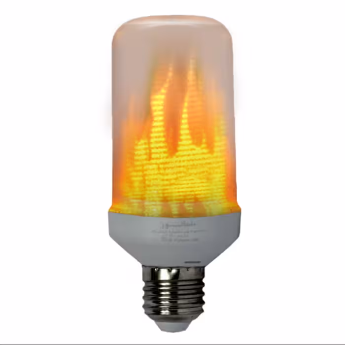 لامپ ال ای دی 4 وات نمانور مدل شعله آتش پایه E27