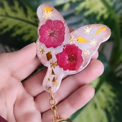 آینه دستی پروانه